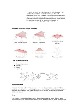 – a circular structure serving not only as the original Baseler Platz 
area boundaries but also as an extension beyond this a