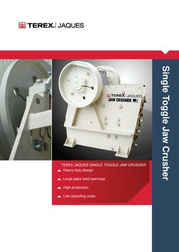 Terex Jaques Jaw Crusher ST-Series-JawBrochure | PDF | Bearing