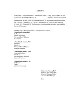 Template UPM | PDF | Page Layout | Thesis