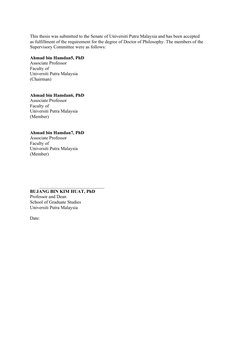 Template UPM | PDF | Page Layout | Thesis