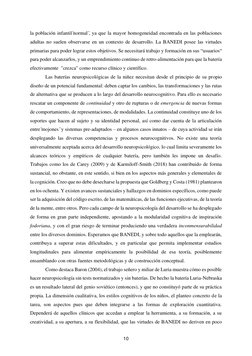 10 
la población infantil ̈normal ̈, ya que la mayor homogeneidad encontrada en las poblaciones 
adultas no suelen observar
