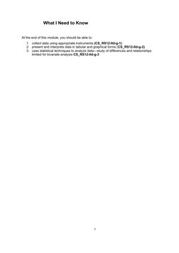 What I Need to Know
At the end of this module, you should be able to:
1.
collect data using appropriate instruments (CS_RS12-