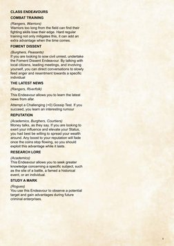 WFRP 4E Downtime Activities Guide | PDF