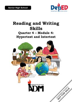 Grade 11 Hypertext and Intertext Module | PDF | Hyperlink | Intertextuality