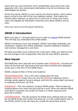 aware that you may encounter some compatibility issues down the road, 
especially with more conservative distributions that d