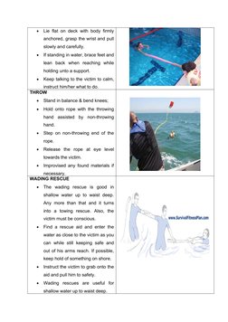 Basic Water Rescue Techniques Guide | PDF | Swimming | Diving