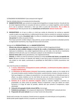 ULTRASONIDO EN ENDODONCIA “para activación del irrigante”
Hay dos métodos básicos en la producción de ultrasonido:

MAGNETOS
