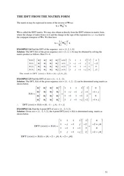 4-Point DFT and IDFT Examples | PDF | Discrete Fourier Transform | Fast ...