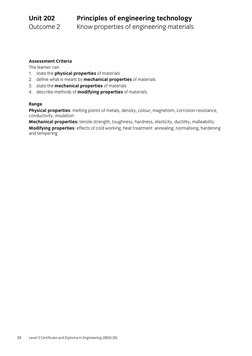 Unit 202: Engineering Principles Overview | PDF | Area | Materials