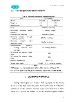 13 5/8"-5000PSI Annular BOP Manual | PDF | Screw | Piston