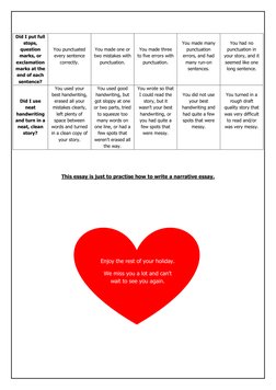 Grade 4 Narrative Essay Guide | PDF | Punctuation | Essays