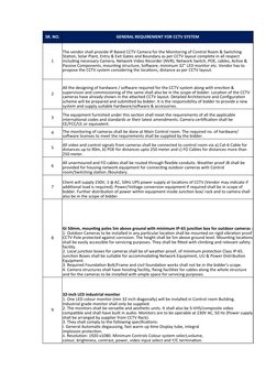 CCTV System Technical Specifications | PDF | Closed Circuit Television ...