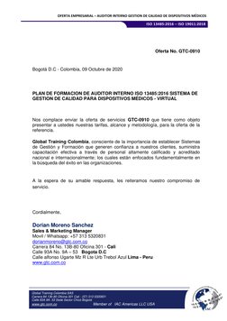Global Training Colombia SAS 
Carrera 84 13b-80 Oficina 301 Cali - (57) 313 5320831 
Calle 93A 9A- 53
