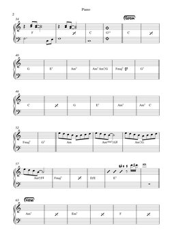 {
{
{
{
{
{
34
F
C
G13
C
40
G
E7
Am7
Am7 Am7/G
Fmaj7
G7
46
C
G
E7
Am7
Am7
C
52
Fmaj7
G7
Am
Am(,7)/G©
Am7/G
57
Am6/F©
Fmaj7
D/