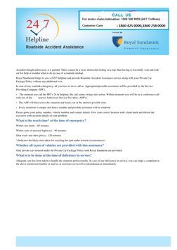 Accident though unforeseen, it is painful. There cannot be a more distressful feeling on a trip, than having to forcefully wa