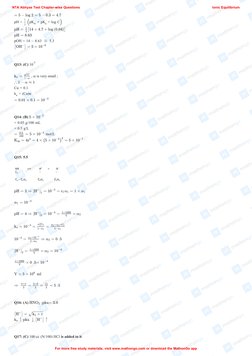 -
-
-
-
NTA Abhyas Test Chapter-wise Questions
Ionic Equilibrium
For more free study materials, visit www.mathongo.com or dow