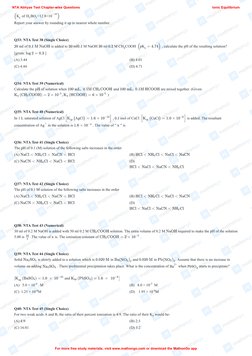 -
-
-
-
NTA Abhyas Test Chapter-wise Questions
Ionic Equilibrium
For more free study materials, visit www.mathongo.com or dow