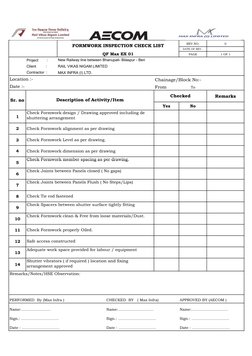REV.NO.
0
DATE OF REV .
PAGE 
1 OF 1
Project        :
Client         :
RAIL VIKAS NIGAM LIMITED
Contractor  :
MAX INFRA (I) L