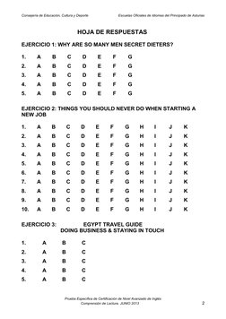 Consejería de Educación, Cultura y Deporte 
 
Escuelas Oficiales de Idiomas del Principado de Asturias 
Prueba Específica de