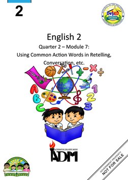 Grade 2 Action Words Module | PDF | Foods