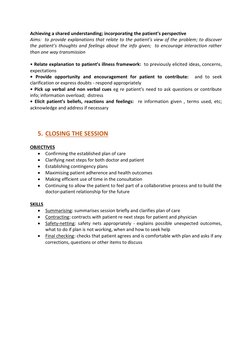 Calgary Cambridge Guide.pdf Calgary-Cambridge Consultation Framework | PDF | Information | Patient