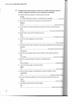Advanced Language Practice Conditionals | PDF