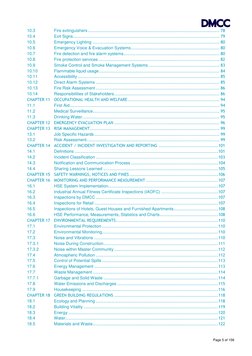 Page 5 of 156 
 
10.3 
Fire extinguishers .................................................................................