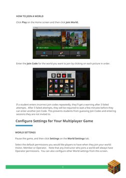 Minecraft Education Edition Multiplayer Guide | PDF | Minecraft | Port ...