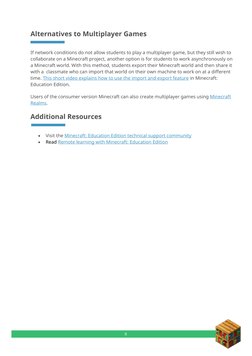 Minecraft Education Edition Multiplayer Guide | PDF | Minecraft | Port ...