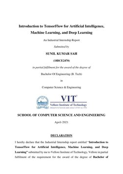 TensorFlow for AI and Machine Learning | PDF | Deep Learning | Machine ...