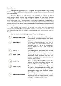 BusinessMath Q2 Mod1 Types of Commissions and Computing Commissions On ...