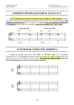 Audioperceptiva III                                                                                             Facultada de