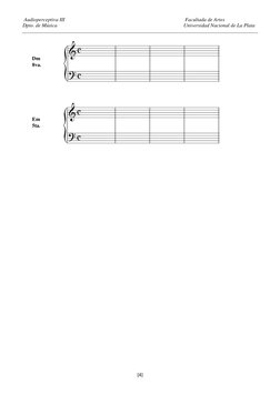 Audioperceptiva III                                                                                             Facultada de