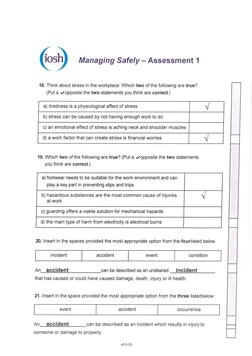 Iosh MS | PDF