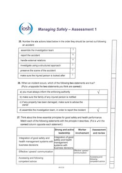 Iosh MS | PDF