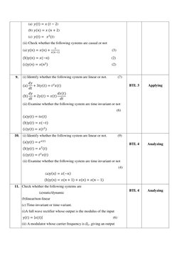 Signals and Systems Question Bank | PDF | Fourier Transform | Laplace ...
