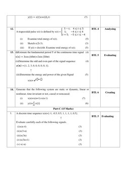 Signals and Systems Question Bank | PDF | Fourier Transform | Laplace ...