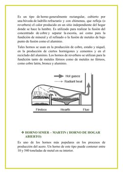 Es  un  tipo  de horno generalmente  rectangular,  cubierto  por
una bóveda de ladrillo refractario y con chimenea, que refle