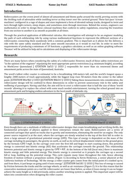STAGE 2: Mathematics                              Name: Jay Patel                                       SACE Number: 638623H