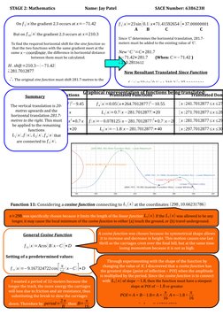 STAGE 2: Mathematics                              Name: Jay Patel                                       SACE Number: 638623H