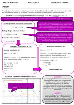 STAGE 2: Mathematics                              Name: Jay Patel                                       SACE Number: 638623H