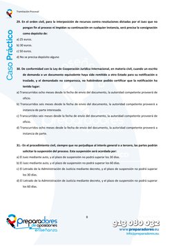 Tramitación Procesal  
 
8 
 
 
 
29. En el orden civil, para la interposición de recursos contra resoluciones dictadas por e