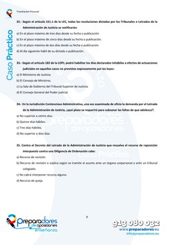 Tramitación Procesal  
 
9 
 
 
 
32.- Según el artículo 151.1 de la LEC, todas las resoluciones dictadas por los Tribunales
