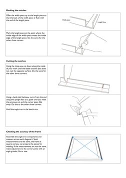 Notching Angle Iron Frame Guide | PDF | Structural Steel | Tools