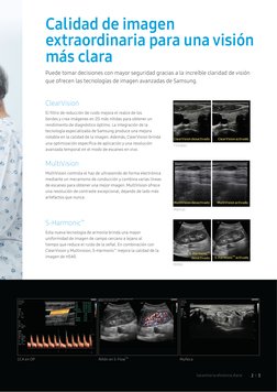 Garantice la eficiencia diaria
Calidad de imagen 
extraordinaria para una visión 
más clara     
Puede tomar decisiones con m