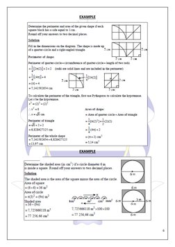 Grade 9 Area and Perimeter Worksheets | PDF | Area | Length