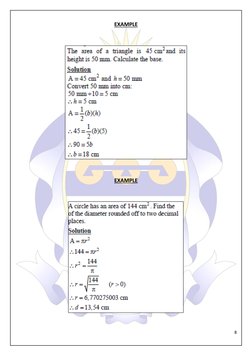 Grade 9 Area and Perimeter Worksheets | PDF | Area | Length