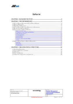 Daftar Isi
 CHAPTER 1 : BACKGROUND STUDY.....................................................................................