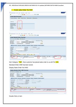 Individual Purchase Orders in SAP MM & SD | PDF | Business Process ...