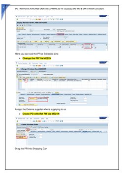 Individual Purchase Orders in SAP MM & SD | PDF | Business Process ...